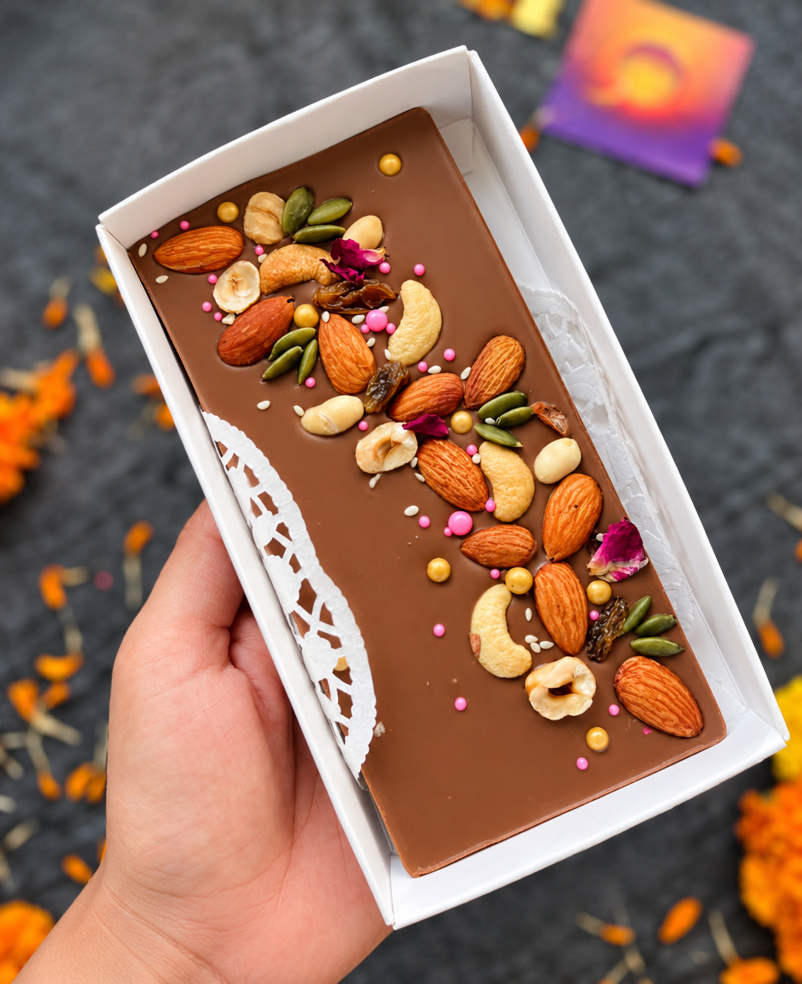 Premium Royal Dry Fruit Chocolate Bar